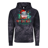 Cloud Black i want a hippopotamus for christmas Vintage Hoodie - MaliasSmallBusiness