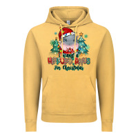 Vintage Mustard i want a hippopotamus for christmas Vintage Hoodie - MaliasSmallBusiness