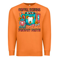 Carrot Coffee Scrubs And Prophy Paste Dentist Coffee Premium Sweatshirt - FaDigitalArtStudio