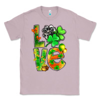 Lilac St.Patrick Love With Clover Classic Tee - BundleAndBundleShop