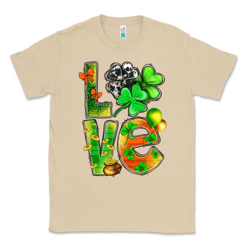 St.patrick Love With Clover Classic Tee by BundleAndBundleShop | Teevron