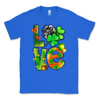 True Royal St.Patrick Love With Clover Classic Tee - BundleAndBundleShop