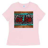 Bubblegum Pink leopard lightning bolt mama mother's day tumbler Ladies Tee - Jasminsmagicworld