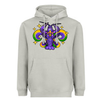 Moon Dust mardi gras crawfish Heavyweight Hoodie - FaDigitalArtStudio