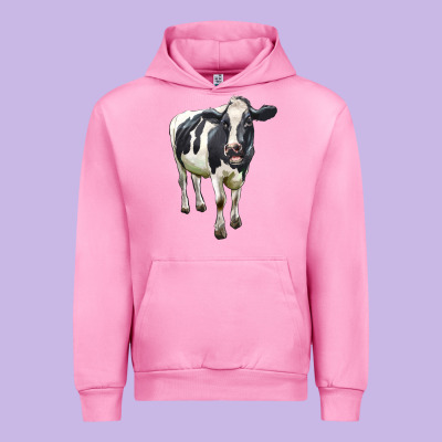 Holstein Bull Urban Hoodie Designed By Lillyallendesigns