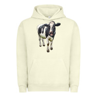 Pigment Pistachio Holstein Bull Urban Hoodie - LillyAllenDesigns