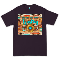 Plum i'm just out here trusting god Premium Tee - JahusDesignShop