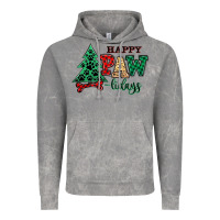Cloud Rock happy pawlidays christmas pets Vintage Hoodie - MaliasSmallBusiness