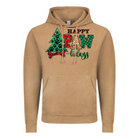 Vintage Camel happy pawlidays christmas pets Vintage Hoodie - MaliasSmallBusiness