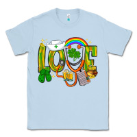 Dusty Blue St. Patrick's Love Nurse Classic Tee - BundleAndBundleShop