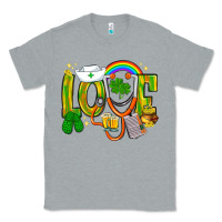 Heather Grey St. Patrick's Love Nurse Classic Tee - BundleAndBundleShop