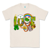 Natural St. Patrick's Love Nurse Classic Tee - BundleAndBundleShop