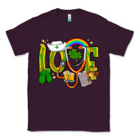 Plum St. Patrick's Love Nurse Classic Tee - BundleAndBundleShop