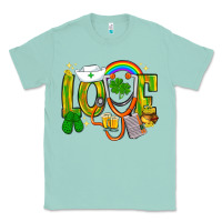 Seafoam St. Patrick's Love Nurse Classic Tee - BundleAndBundleShop