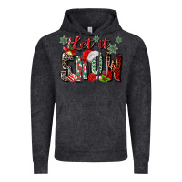 Vintage Black let it snow Vintage Hoodie - MaliasSmallBusiness