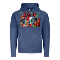 Vintage Denim let it snow Vintage Hoodie - MaliasSmallBusiness