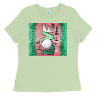 Matcha for the love of the game golf Ladies Tee - Jasminsmagicworld