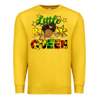 Lemon Little black queen Premium Sweatshirt - FaDigitalArtStudio