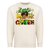 Sandshell Little black queen Premium Sweatshirt - FaDigitalArtStudio