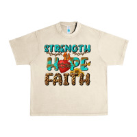 Sandshell Strength Hope Faith Urban Heavy Tee - BundleAndBundleShop