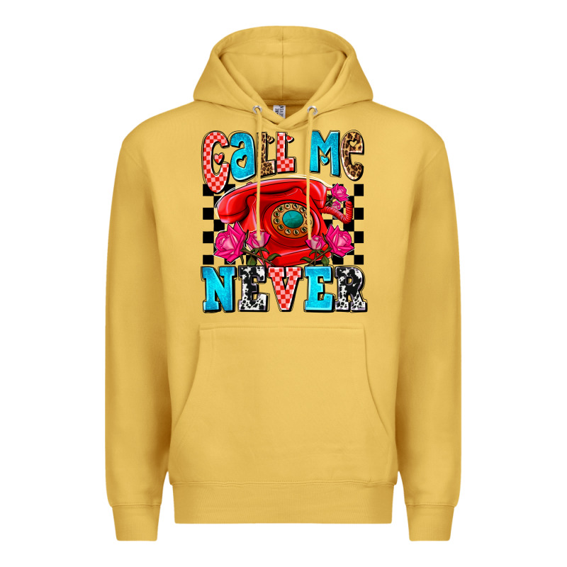 Call Me Never Olivia Premium Hoodie by OliviaCreatesArt | Teevron