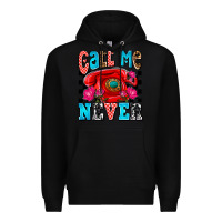 Black call me never olivia Premium Hoodie - OliviaCreatesArt