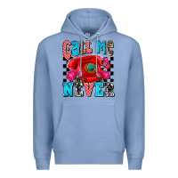 Colony Blue call me never olivia Premium Hoodie - OliviaCreatesArt