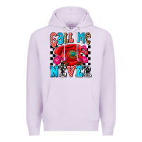 Lilac call me never olivia Premium Hoodie - OliviaCreatesArt