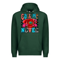 Sports Green call me never olivia Premium Hoodie - OliviaCreatesArt