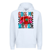 White call me never olivia Premium Hoodie - OliviaCreatesArt