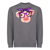 Storm pig with bandana Heavyweight Sweatshirt - RanaPortraitStore
