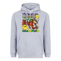 Heather Grey When life gives you lemons boil some crawfish Heavyweight Hoodie - FaDigitalArtStudio