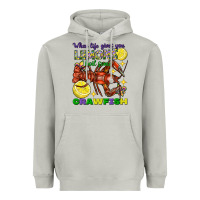 Moon Dust When life gives you lemons boil some crawfish Heavyweight Hoodie - FaDigitalArtStudio