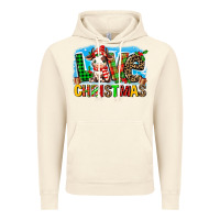 Vintage Artic love christmas cow Vintage Hoodie - MaliasSmallBusiness