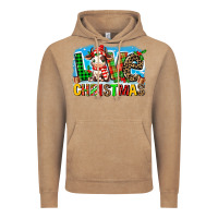Vintage Coffee love christmas cow Vintage Hoodie - MaliasSmallBusiness