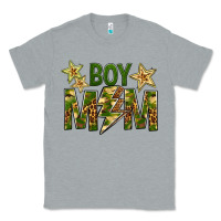 Heather Grey Boy Mom Classic Tee - BundleAndBundleShop