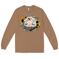 Toasted Coconut Hedgehog with Sunflower Long Sleeve Tee - Bettercallsaul
