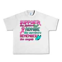Lunar Rock Support The Lighters Admire The Survivors Remember The Angels Urban Heavy Tee - BundleAndBundleShop