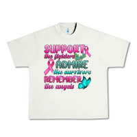 Pistachio Support The Lighters Admire The Survivors Remember The Angels Urban Heavy Tee - BundleAndBundleShop
