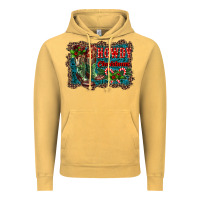 Vintage Mustard howdy christmas boots Vintage Hoodie - RanaPortraitStore