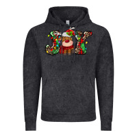 Vintage Black joy christmas deer Vintage Hoodie - MaliasSmallBusiness