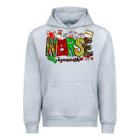 Heather Grey Nurse Juneenth Urban Hoodie - CowhideDigitalArt