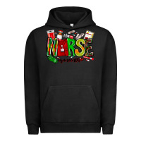 Pigment Black Nurse Juneenth Urban Hoodie - CowhideDigitalArt