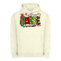 Pigment Pistachio Nurse Juneenth Urban Hoodie - CowhideDigitalArt