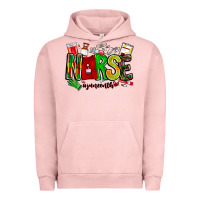 Pigment Salmon Nurse Juneenth Urban Hoodie - CowhideDigitalArt
