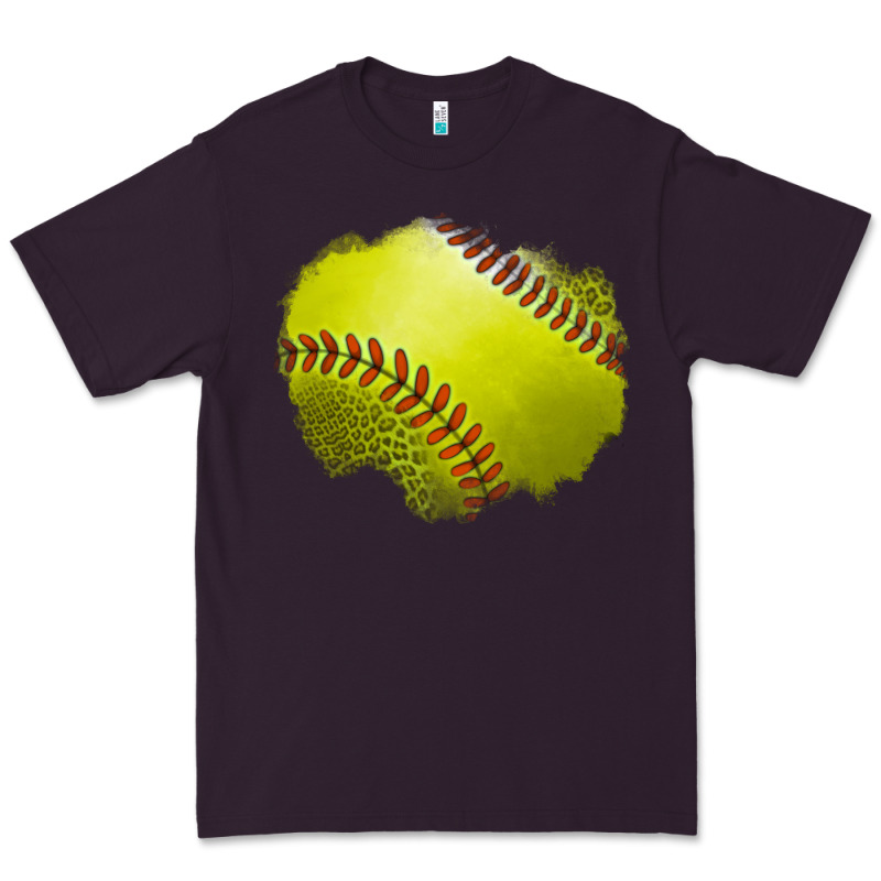Leopard Softball Patch Premium Tee by Jasminsmagicworld | Teevron