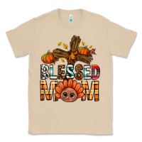 Western Blessed Mom With Cross Classic Tee | Teevron