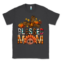 Smoke Western Blessed Mom With Cross Classic Tee - BundleAndBundleShop