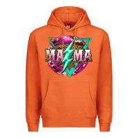 Carrot mama life and thunderbolt Premium Hoodie - JahusDesignShop