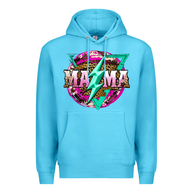 Mama Life And Thunderbolt Premium Hoodie by JahusDesignShop | Teevron